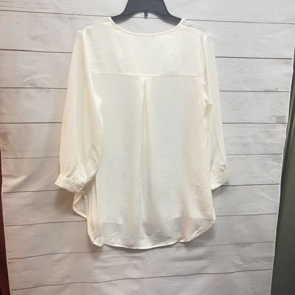 Woman Button Long Sleeve Satige n BeiBanana Republic Size XS New - Picture 8 of 12